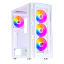 Case Antryx RX-260 USB 3.0 RGB Fan x4 Vidrio Templado AC-RX260WFR Blanco 