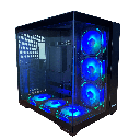 Case Gamer Halion FISH TANK C708 6xRGB
