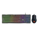 Combo Genius Scorpion KM-GX6 Gaming, Teclado+mouse, Semi-mecanico, Led-RGB