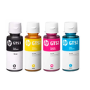 Combo de botella de tinta HP GT53/GT52, pack de 4