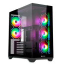 CASE Gamer Mid Tower ANTRYX FX 970 PRO ARGB 5FAN BLACK (BTF)