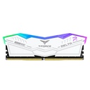 Memoria TEAMGROUP T-FORCE DELTA RGB DDR5, 16GB DDR5-5200MHz, PC5-41600, CL40, 1.25V