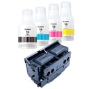 Kit de cartuchos Canon GI-16 BK,C,M,Y + Cabezal PH-S