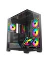 Case Antryx FX 850 PRO infinity ARGB FAN X5 USB-C Black
