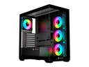 Case Antryx FX 750 ARGB FAN X4 Black/Vidrio Templado