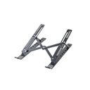  Soporte Genius P/Notebook-Tablet G-Stand M250 Aluminio Hasta 17″ Plegable 7 Niveles Black
