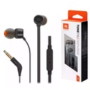 Audifono de Boton con Mic JBL TUNE110 Negro