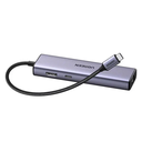 Adaptador UGREEN USB C HUB 6 en 1 Ethernet Gigabit, HDMI 4K CM512 15598 