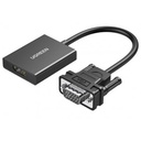 Adaptador UGREEN CM513, VGA macho a HDMI hembra