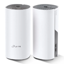 Sistema Wi Fi Mesh Deco E4-2 AC1200 2 Pack, Doble Banda 2.4 GHz y 5 GHz, Funciona como Router y Acces Point.