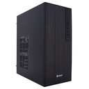 Case TEROS TE-1034S, Mini Tower ATX, 250 W, USB 3.0 / 2.0, audio HD, negro