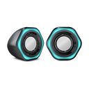 PARLANTE MICRONICS 2.0 LED 2" LIRICO MIC S301