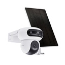 Camara de Seguridad EZVIZ HB90 Dual 2K, WIFI, 4MP+4MP, Dual 2K+ con Panel Solar Kit.