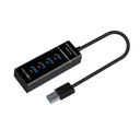 Adaptador HUB ASTROM USB 4 EN 1 AST H3400 4PORTS 3.0