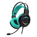 Audifono con  Microfono Antryx IRIS-K Turquoise 7.1 Virtual, USB
