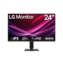 Monitor LG 24U411A-B 23.8", FHD IPS, HDMI / USB-C (15W) / Audio-Out