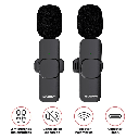 Microfono Solapero Cybertel Artist MXM168, 2 Microfonos USB-C.