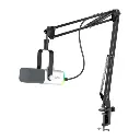  Micrófono con brazo articulado Fifine AM8TW gaming White