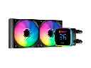 Enfriamiento liquido Cooler CPU Antryx Triton Edge 240 ARGB Black